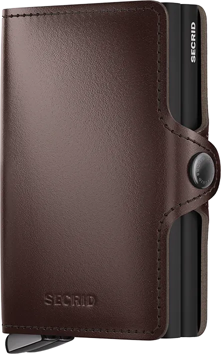 Premium Twinwallet Dusk Dark Brown +