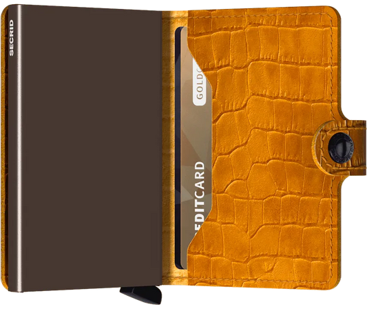 Miniwallet Cleo Ochre-Brown