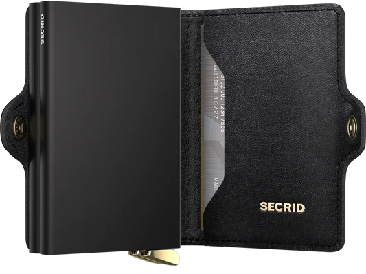 Premium Twinwallet Emboss Diamond Black +