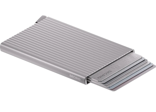 Premium Cardprotector Fluted Silver +